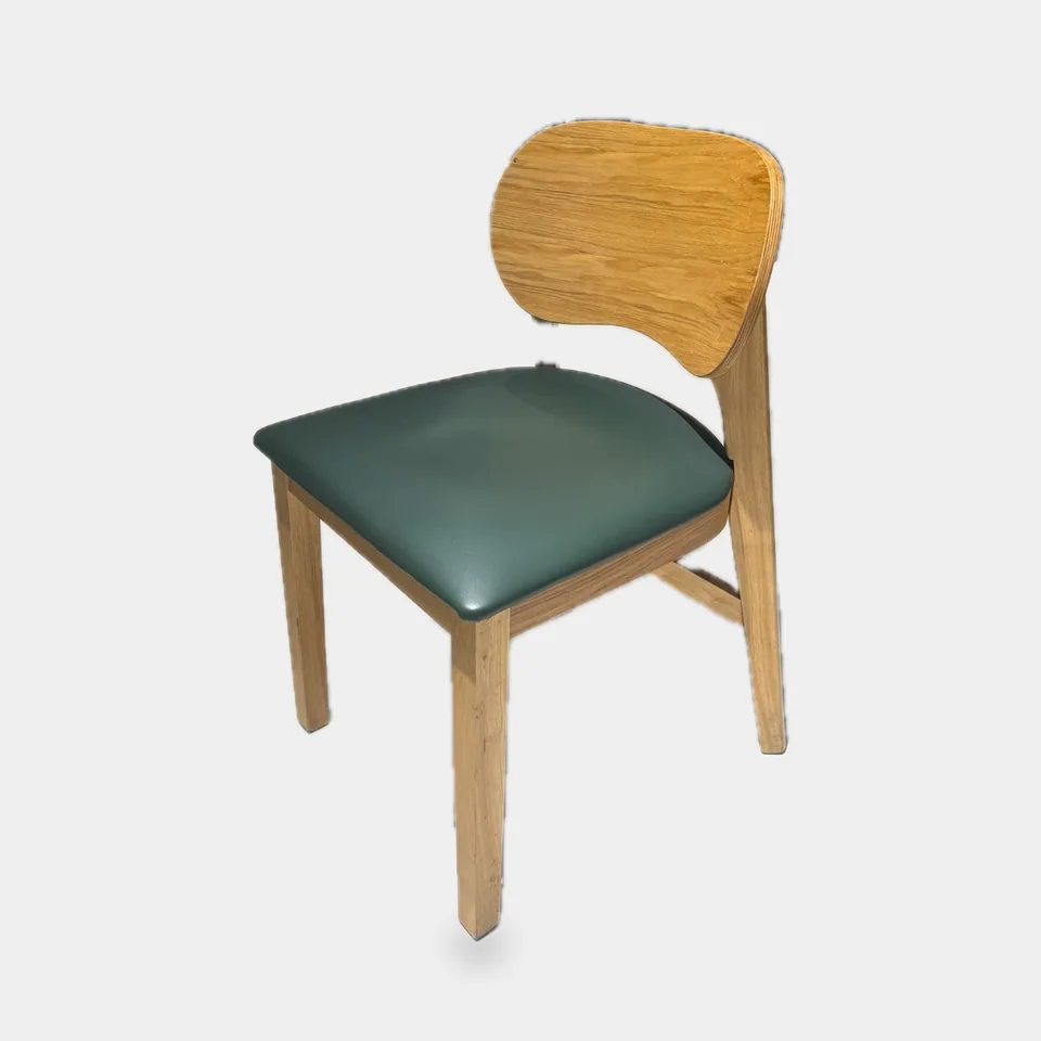 Ply-Back Oak Chair